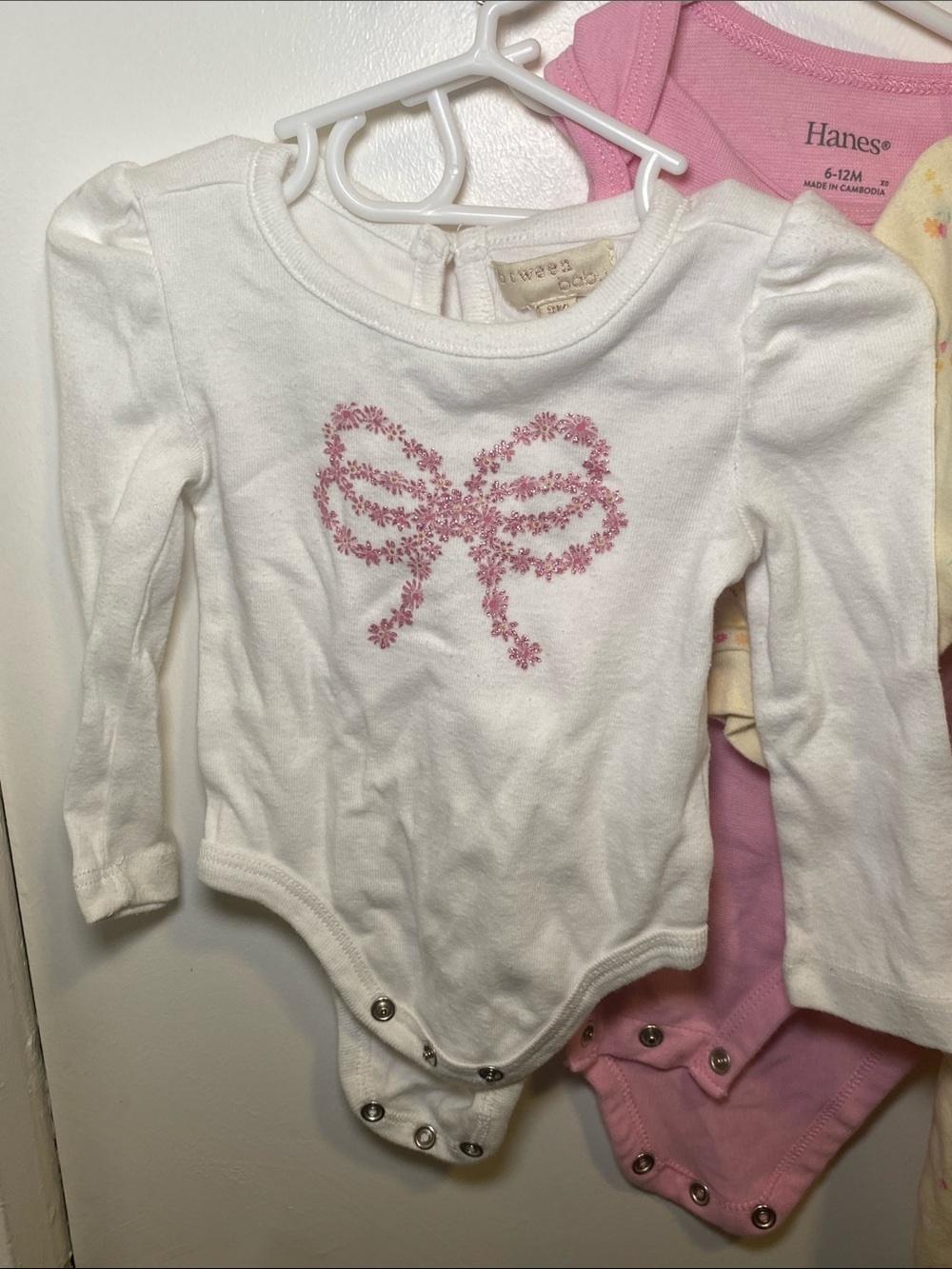 Carter's & Just One You Sleepers, and Between Baby and Hanes Onesie - Picture 2 of 7